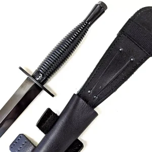 Australian army commando dagger knife leather sheath UK made J Nowill Sheffield