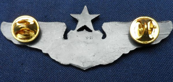 US AIR FORCE SENIOR PILOT QUALIFICATION WING BADGE - Image 4