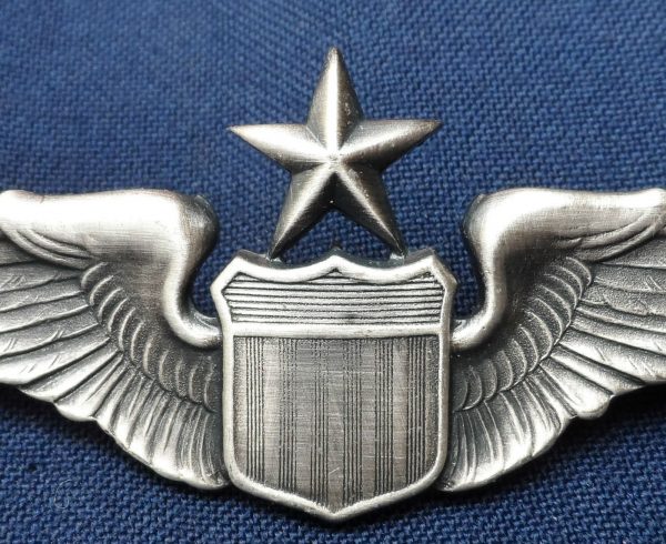 US AIR FORCE SENIOR PILOT QUALIFICATION WING BADGE