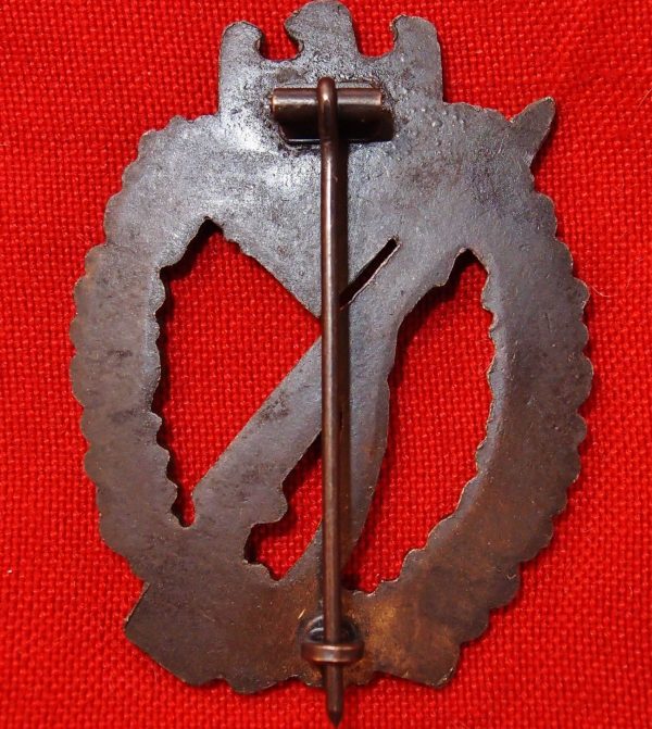 WW2 GERMAN ARMY/SS INFANTRY ASSAULT BADGE BRONZE - Image 2