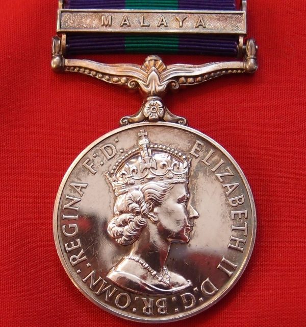 BRITISH 1918-1962 GENERAL SERVICE MEDAL MALAYA