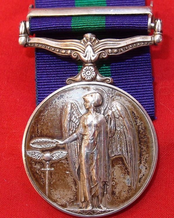 BRITISH 1918-1962 GENERAL SERVICE MEDAL FOR CYPRUS - Image 3