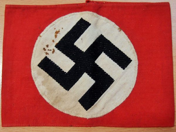 NAZI PARTY OR SA COTTON ARM BAND - Image 2