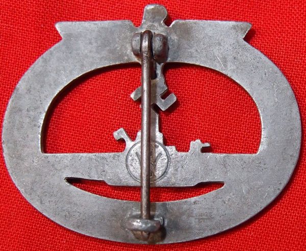 WW2 GERMAN NAVY KRIEGSMARINE U BOAT SUBMARINE BADGE - Image 3