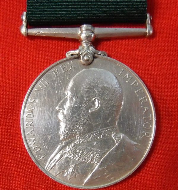 BRITISH ARMY VOLUNTEER FORCE LONG SERVICE MEDAL GORDON HIGHLANDERS