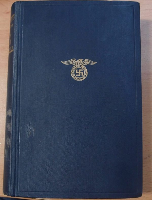 **SOLD** 1933 EDITION OF HITLER'S MEIN KAMPF BOOK - Image 2