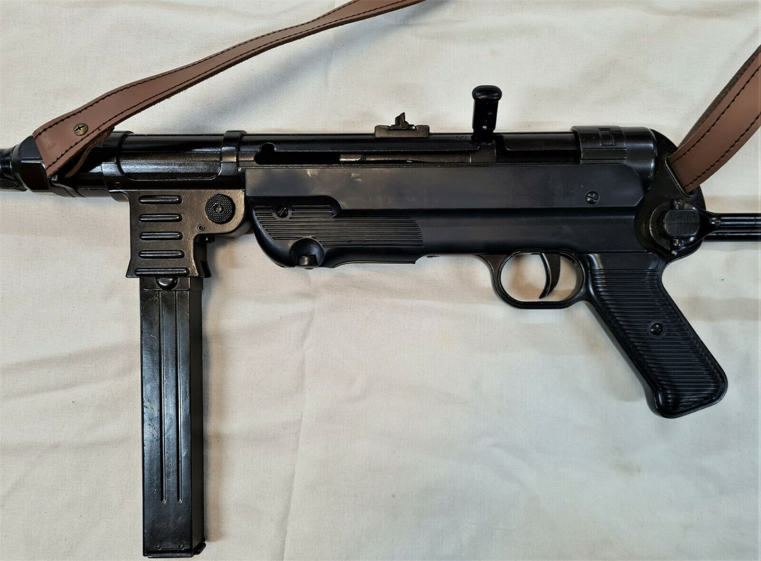 REPLICA WW2 GERMAN MP40 SEMI AUTOMATIC MACHINE PISTOL GUN BY DENIX – JB ...