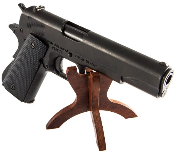 REPLICA M1911 US COLT HAND GUN PISTOL DENIX – BLACK STRIP DOWN TYPE