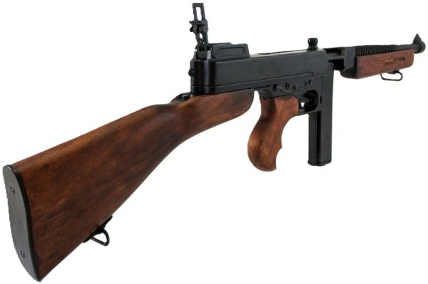 REPLICA WW2 US M1928A1 THOMSON SUB MACHINE GUN BY DENIX - Image 5