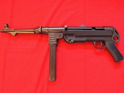 REPLICA WW2 GERMAN MP40 SEMI AUTOMATIC MACHINE PISTOL GUN BY DENIX – JB ...