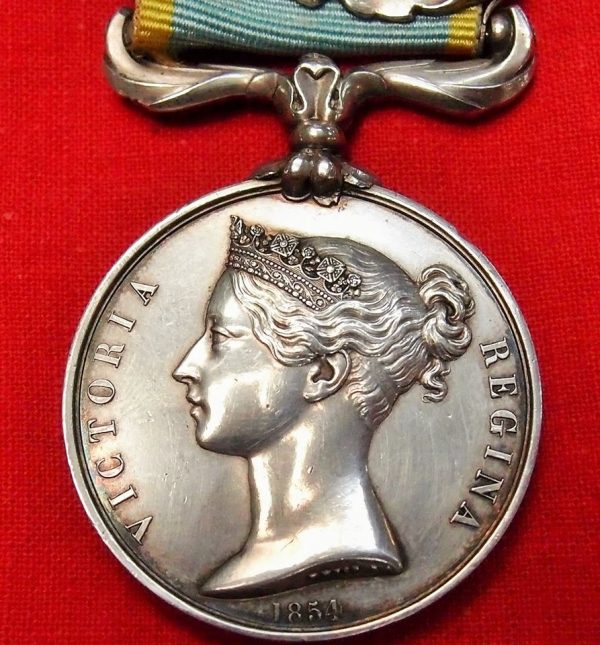 VINTAGE CRIMEA WAR 4 BAR CAMPAIGN MEDAL KILLED IN ACTION INKERMAN 1854 20TH REGVINTAGE CRIMEA WAR 4 BAR CAMPAIGN MEDAL KILLED IN ACTION INKERMAN 1854 20TH REG - Image 3