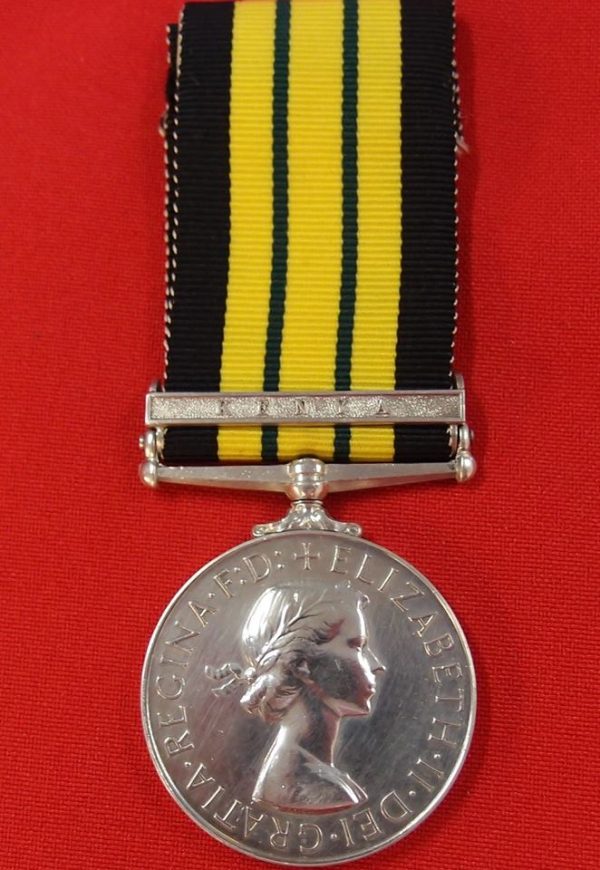 **SOLD** POST WW2 BRITISH ARMY AFRICA GENERAL SERVICE MEDAL ROYAL ENGINEERS KENYA - Image 2