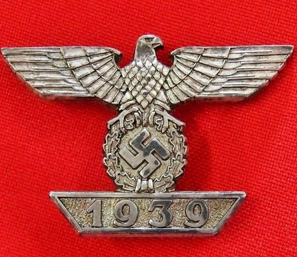 WW2 GERMAN BAR TO THE 1939 IRON CROSS 1ST CLASS BADGE