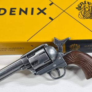 DENIX REPLICA GUN 1873 US QUICK DRAW COLT PEACE MAKER REVOLVER MINATURE PISTOL