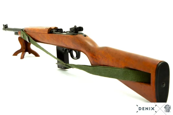 US M1 CARBINE 1944 REPLICA SEMI AUTOMATIC RIFLE WITH SLING DENIX 1120/C - Image 5