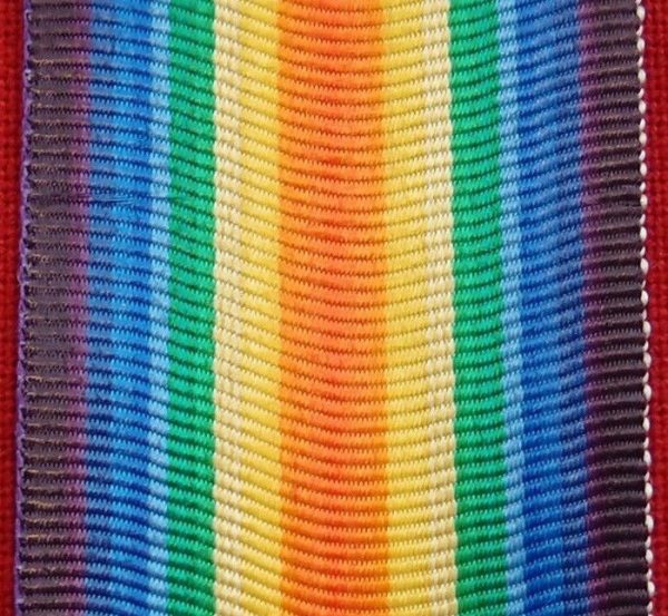 WW1 VICTORY MEDAL RIBBON MEDAL REPLACEMENT MOUNTING GREAT WAR ANZAC