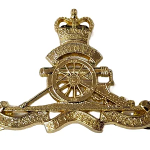 Royal Australian Artillery badge uniform full size slouch hat & cap RAA
