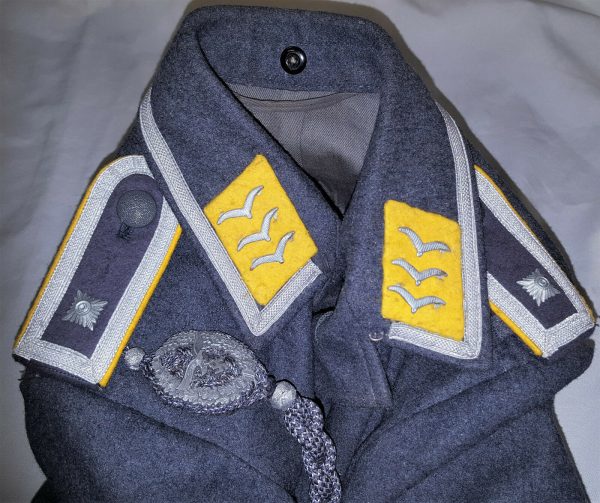 WW2 GERMAN AIR FORCE LUFTWAFFE FLIGHT SERGEANT'S UNIFORM JACKET - Image 3