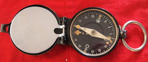 WW2 FIELD MARCHING COMPASS BUSCH 1934 RARE 100% ORIGINAL - Image 2