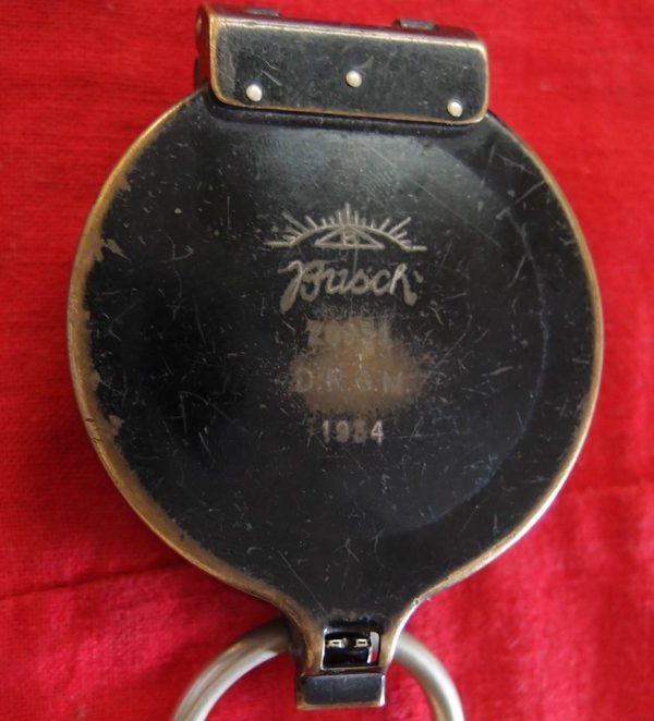 WW2 FIELD MARCHING COMPASS BUSCH 1934 RARE 100% ORIGINAL - Image 5