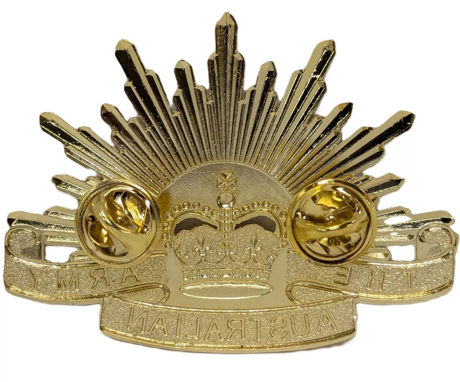 *IRAQ EAST TIMOR AFGHANISTAN WAR AUSTRALIAN ARMY RISING SUN UNIFORM CAP BADGE - Image 4