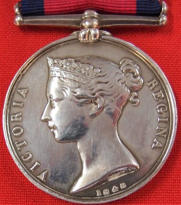 RARE PRE WW1 MILITARY GENERAL SERVICE MEDAL 7 BARS WOUNDED VITTORIA - Image 2