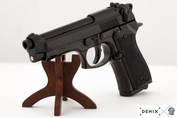 M92 BERETTA 9MM MILITARY MODEL REPLICA PISTOL BY DENIX - Image 2