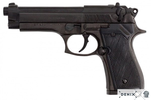 M92 BERETTA 9MM MILITARY MODEL REPLICA PISTOL BY DENIX - Image 7