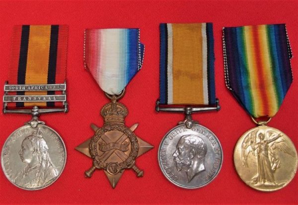 Boer War Queen’s South Africa Medal & 1915 Star Trio to Private E. J. Quidley, late 9th N.Z. Contingent and 4th Australian Light Horse A.I.F.