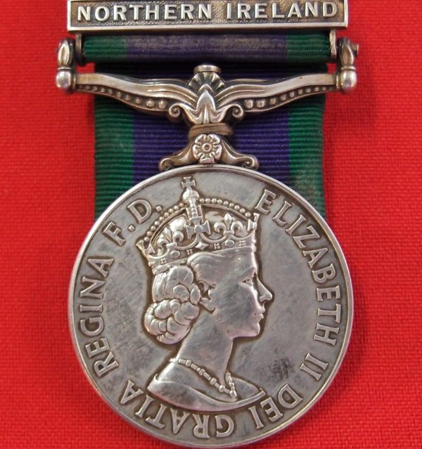 NORTHERN IRELAND GENERAL SERVICE MEDAL BRITISH ARMY PARACHUTE REGIMENT CLAYTON