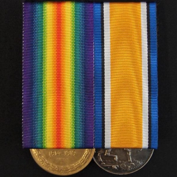 WW2 BLITZ CASUALTY WW1 BRITISH MEDAL PAIR ROYAL RED CROSS & ST JOHN JERUSALEM - Image 2