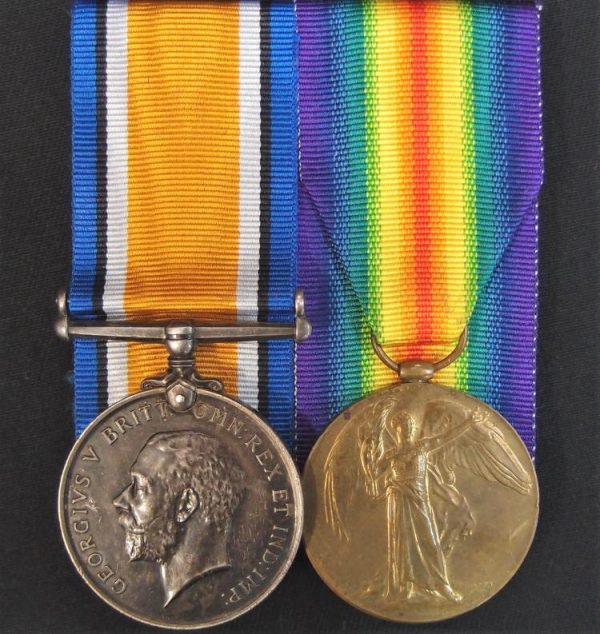 WW2 BLITZ CASUALTY WW1 BRITISH MEDAL PAIR ROYAL RED CROSS & ST JOHN JERUSALEM