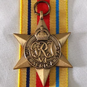 WW2 Australia military The Africa Star medal replica army navy air force