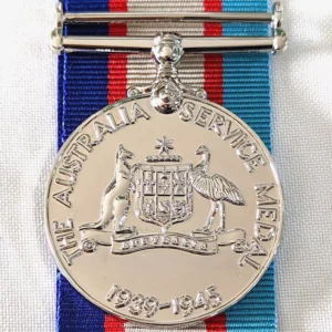 WW2 military War Australia Service Medal 1939-45 replica army navy air force