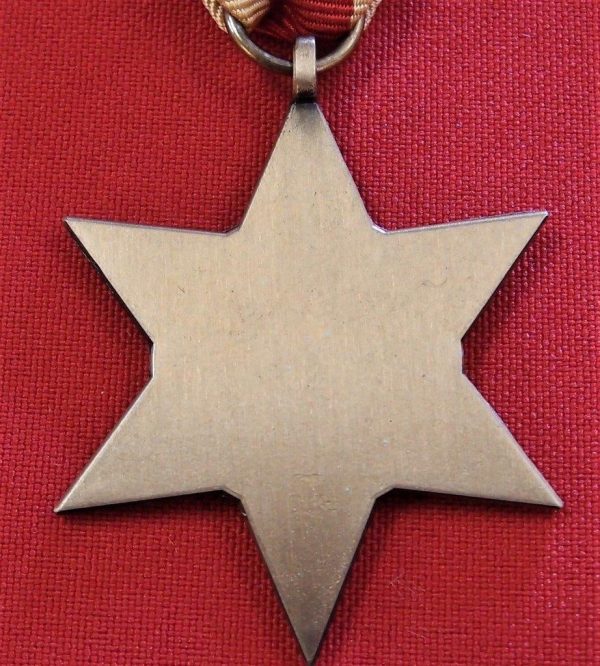 WW2 THE AFRICA STAR MEDAL RIBBON REPLICA MEDAL MOUNTING ANZAC - Image 3