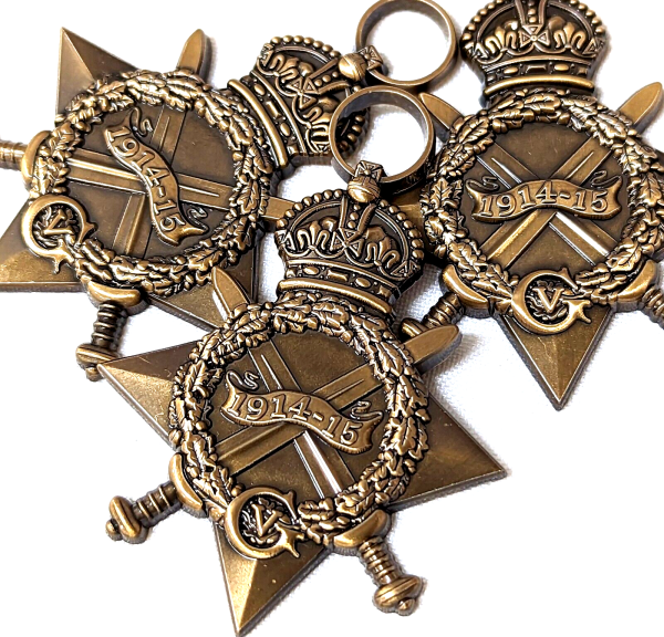 10 x WW1 1914-15 STAR MEDAL AUSTRALIAN ARMY NAVY REPLICA ANZAC GALLIPOLI MEDAL MOUNTING - Image 3