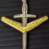 VIETNAM IRAQ AFGHANISTAN AUSTRALIAN ARMY COMMANDO UNIFORM CAP BADGE - Image 2