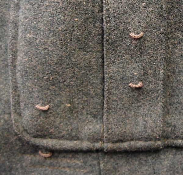 **SOLD** WW2 GERMAN POLICE CAPTAINS TUNIC AND PEAKED CAP - Image 6