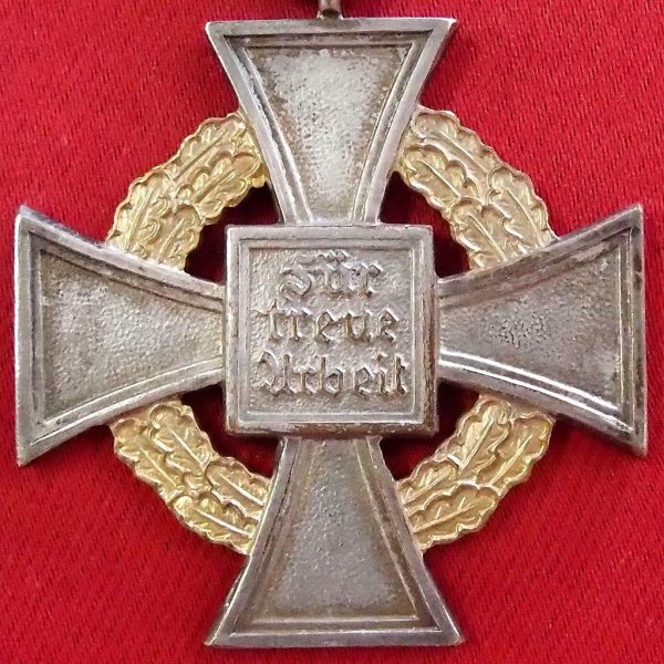 WW2 GERMAN 50 YEAR FAITHFUL SERVICE MEDAL - Image 3