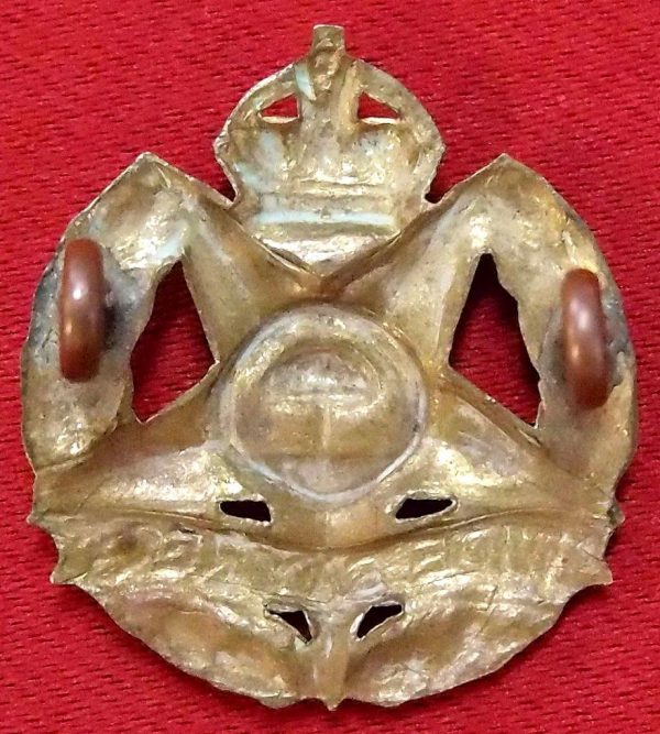 **SOLD** WW2 AUSTRALIAN 47TH BATTALION THE WIDE BAY REGIMENT COLLAR BADGE - Image 2