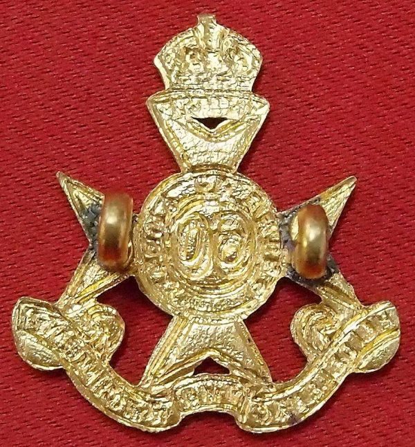 WW2 AUSTRALIAN 60TH BATTALION, HEIDELBERG REGIMENT COLLAR BADGE - Image 2