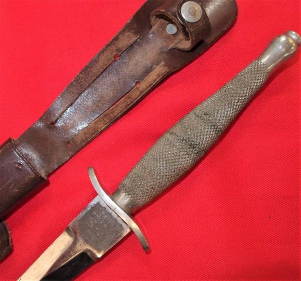 **SOLD** Rare 1st Pattern Second World War Fairbairn & Sykes Commando Dagger & Scabbard