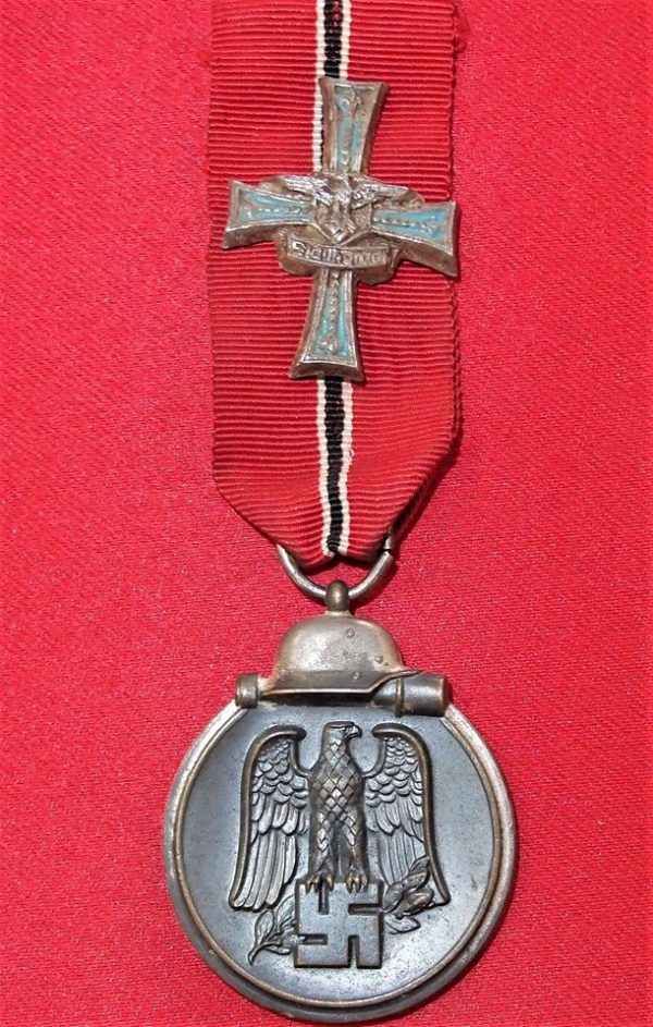 **SOLD** WW2 German Eastern Front Medal, with ‘Stalingrad Cross’.