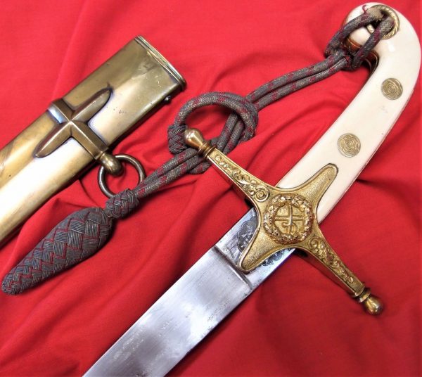 **SOLD** RARE 1831 BRITISH ARMY QUEEN VICTORIAN GENERAL OFFICER MAMELUKE WILKINSON SWORD