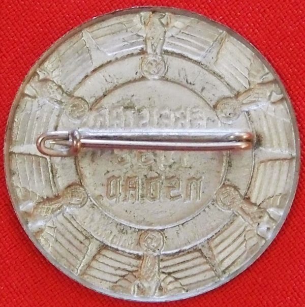 NSDAP KREISTAG 1938 COMMEMORATIVE TINNIE - Image 2