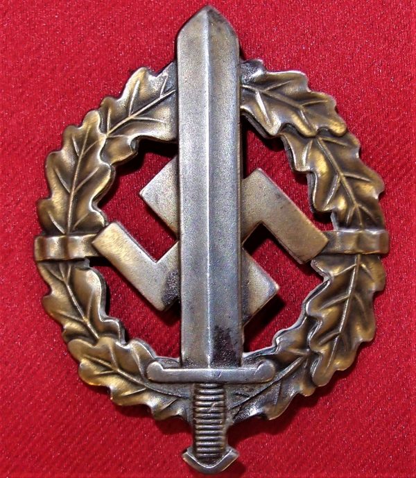 **SOLD** GERMAN NAZI SA SPORTS BADGE IN BRONZE