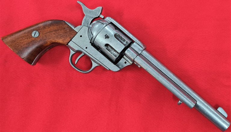 DENIX REPLICA GUN 1873 QUICK DRAW COLT PEACE MAKER REVOLVER PISTOL - Image 2