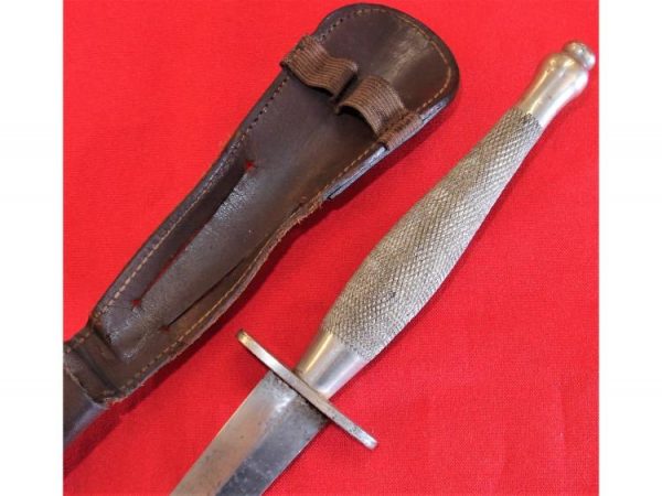 WW2 2nd Pattern Fairbairn & Sykes Commando Dagger & Scabbard