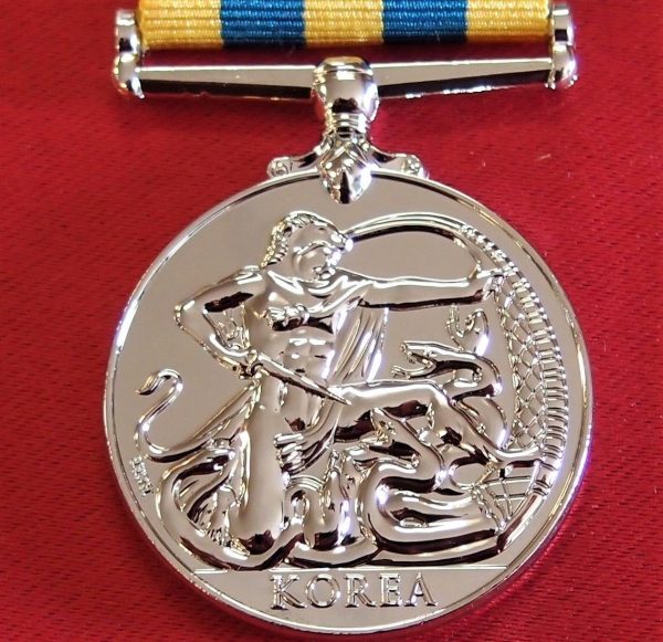 THE KOREA MEDAL 1951 ARMY NAVY AIR FORCE REPLICA BRITISH WAR SERVICE ANZAC - Image 2