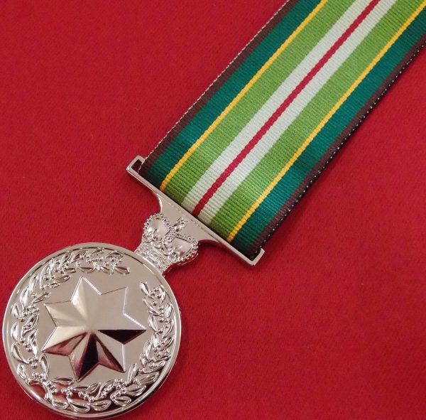 ARMY NAVY AIR FORCE AUSTRALIAN ACTIVE SERVICE MEDAL 1975-2011 REPLICA ANZAC - Image 3